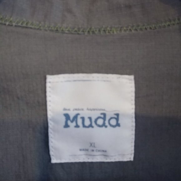 Mudd Camo green vest jacket XL - Picture 2 of 3